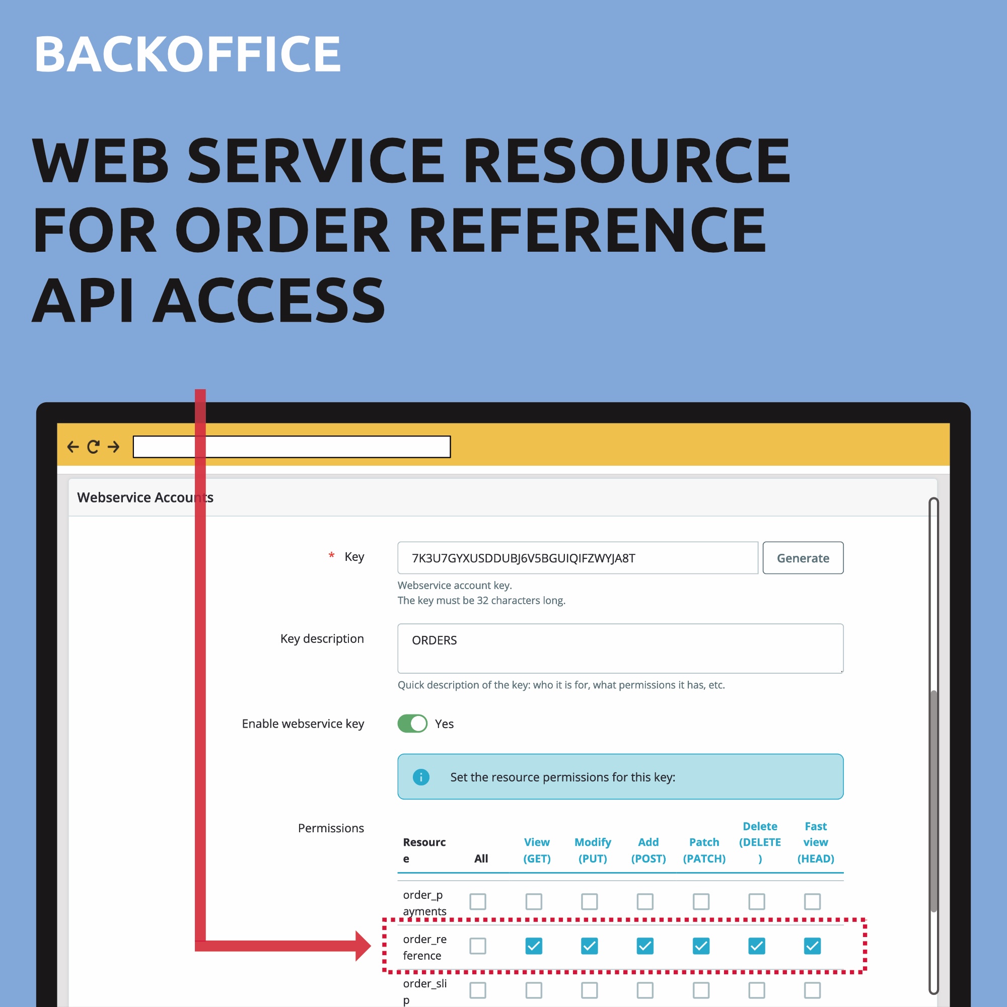 PrestaShop Customer Order Reference in Checkout - Webservice API